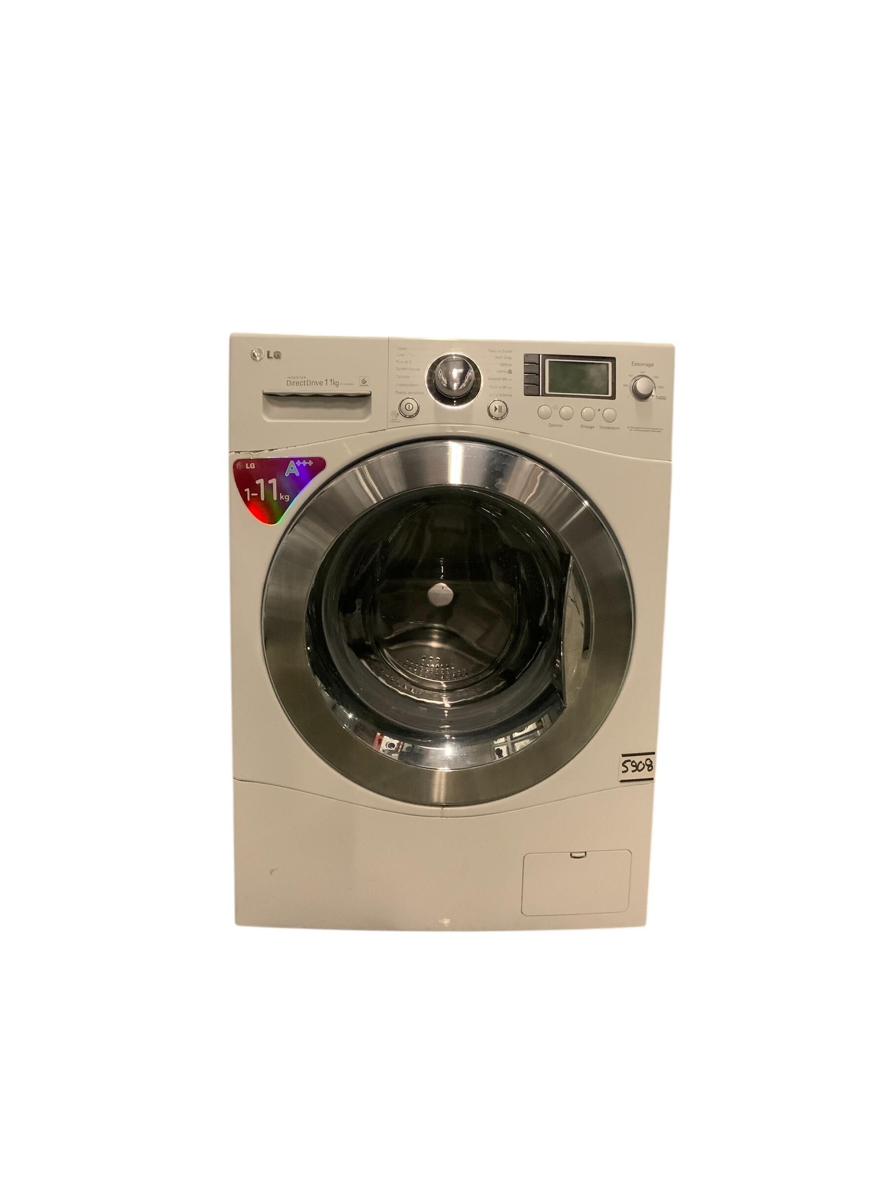 Pièce Lave-linge LG F14164WH - Demi-cuve, Tambour, Bac à Produits - Occasion Fonctionnel